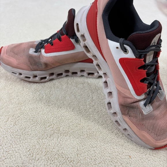 On Running Cloudstratus Women's Running Shoes Rose US Size W 7.5 39.99208 - Picture 9 of 9